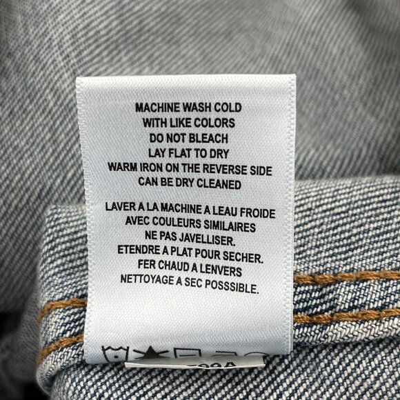 Driftwood Everyday Boyfriend Denim Jacket Size XS Mid Length - Picture 10 of 10